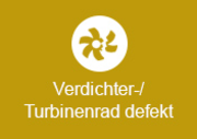 Verdichter-/ Turbinenrad defekt